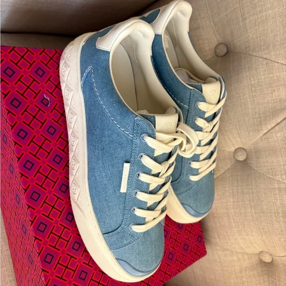 Tory Burch Jeans Ladybug Sneakers - Picture 8 of 9